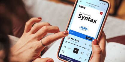 Syntax Font Poster 2